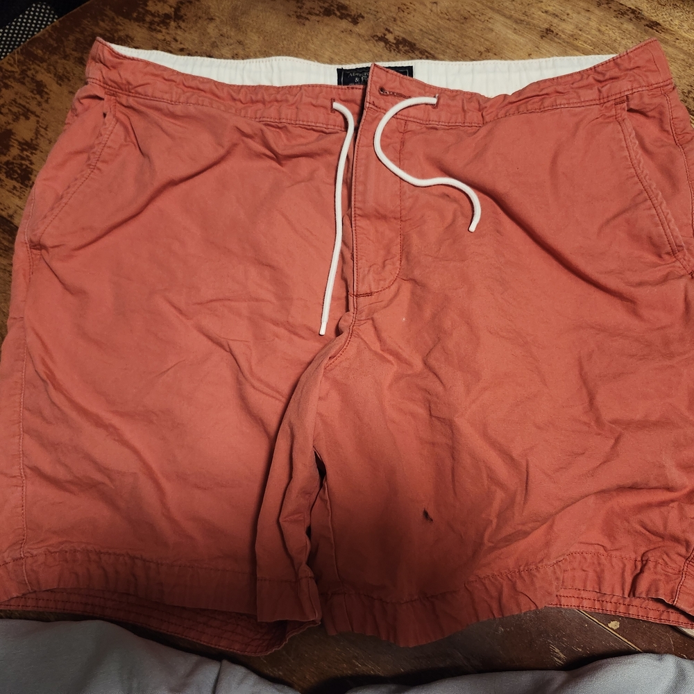 Abercrombie & Fitch Coral Men Shorts
